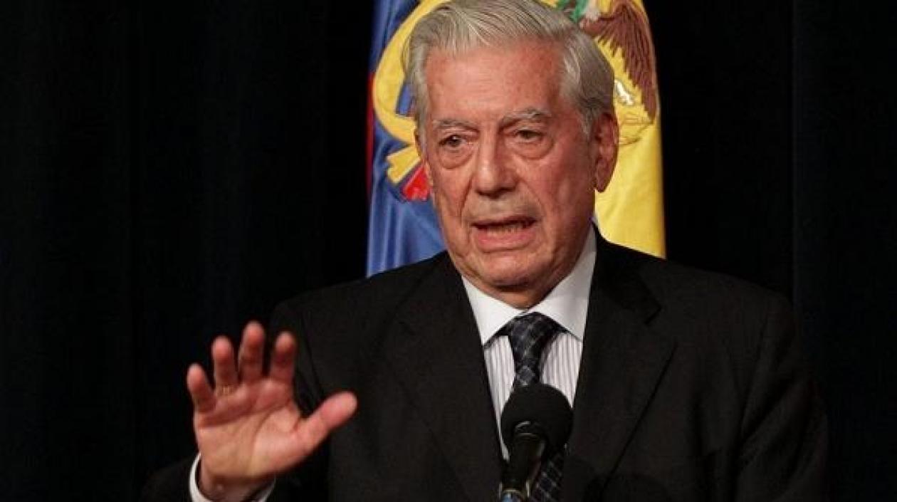 El premio Nobel Mario Vargas Llosa.