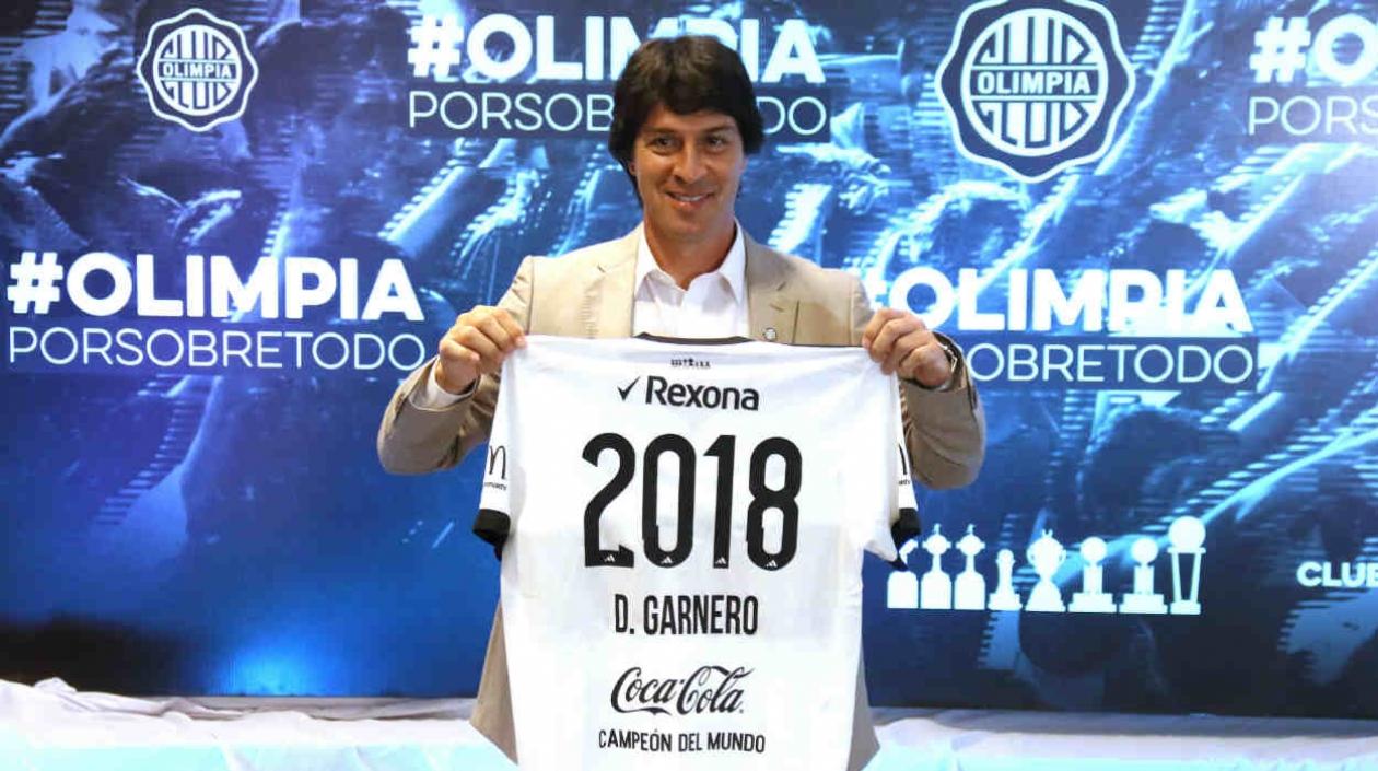 Daniel Garnero, nuevo técnico de Olimpia. 