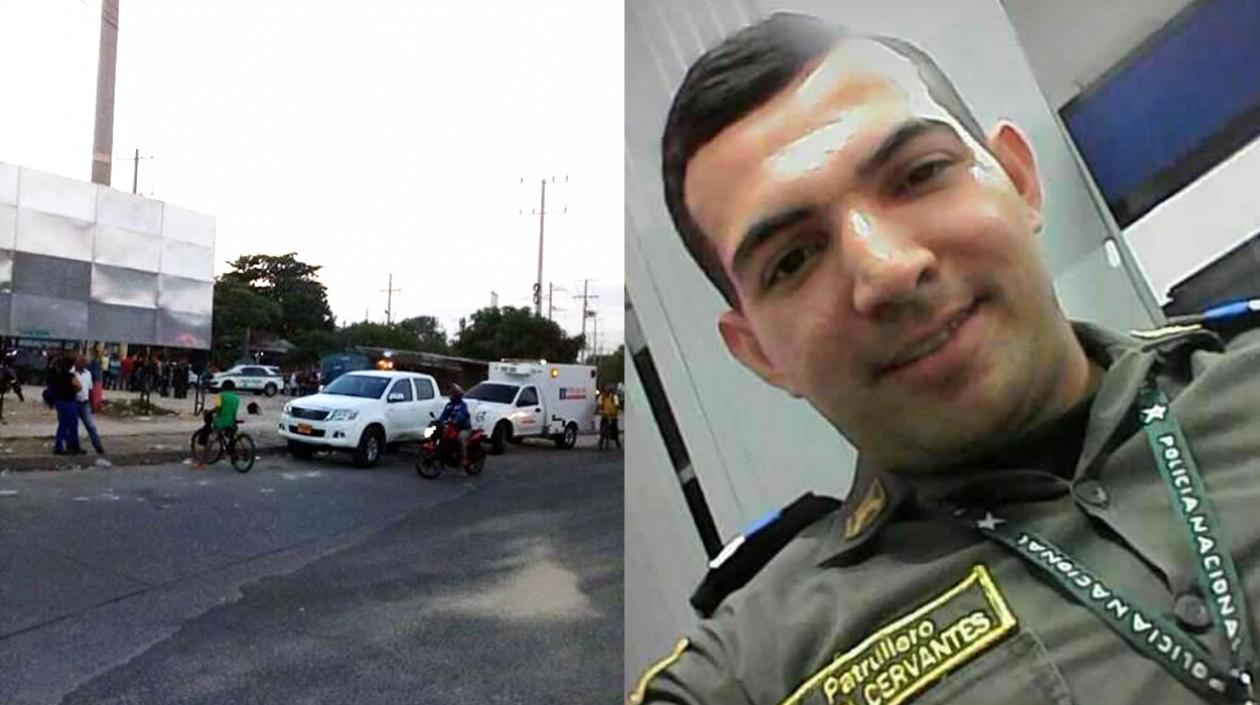 Asesinado el patrullero, Kemel Jesús Cervantes Ocampo