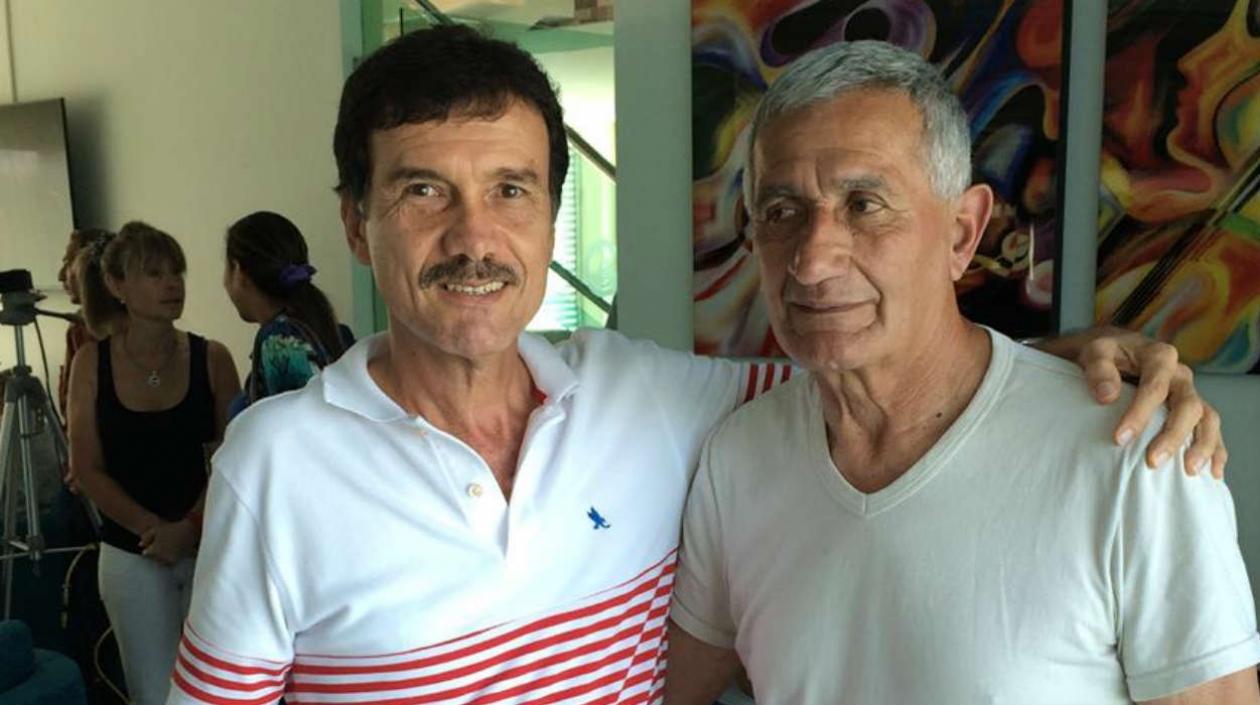 Carlos Ricardo y Juan Ramón Verón. 