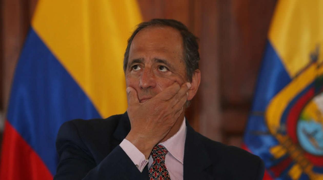 El exjefe de la delegación oficial del Gobierno de Colombia Juan Camilo Restrepo