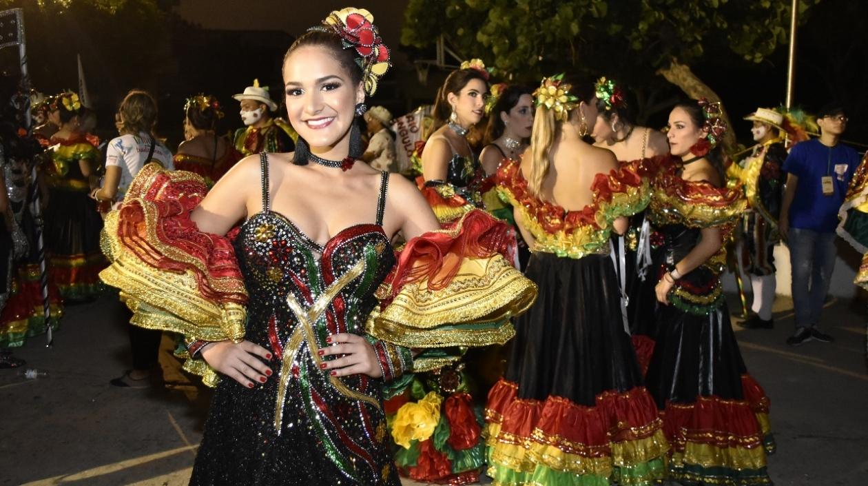 Valeria Abuchaibe, Reina del Carnaval de Barranquilla.