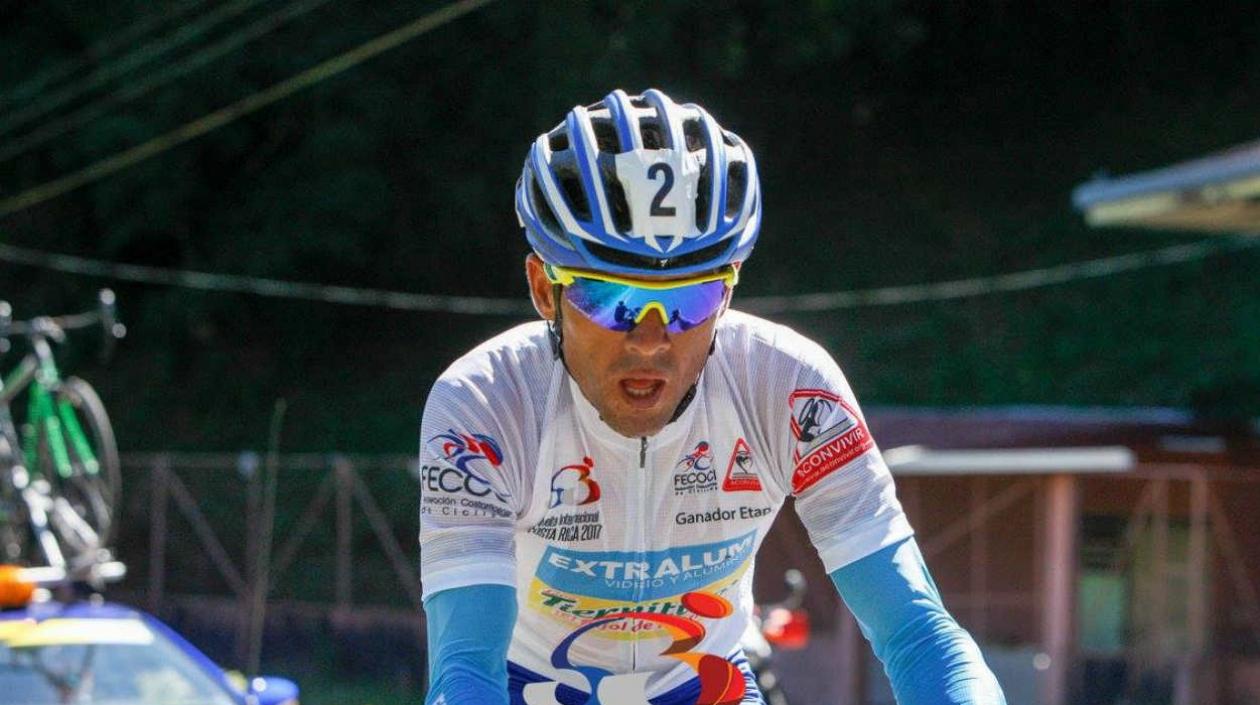 Juan Carlos Rojas, ciclista campeón suspendido. 