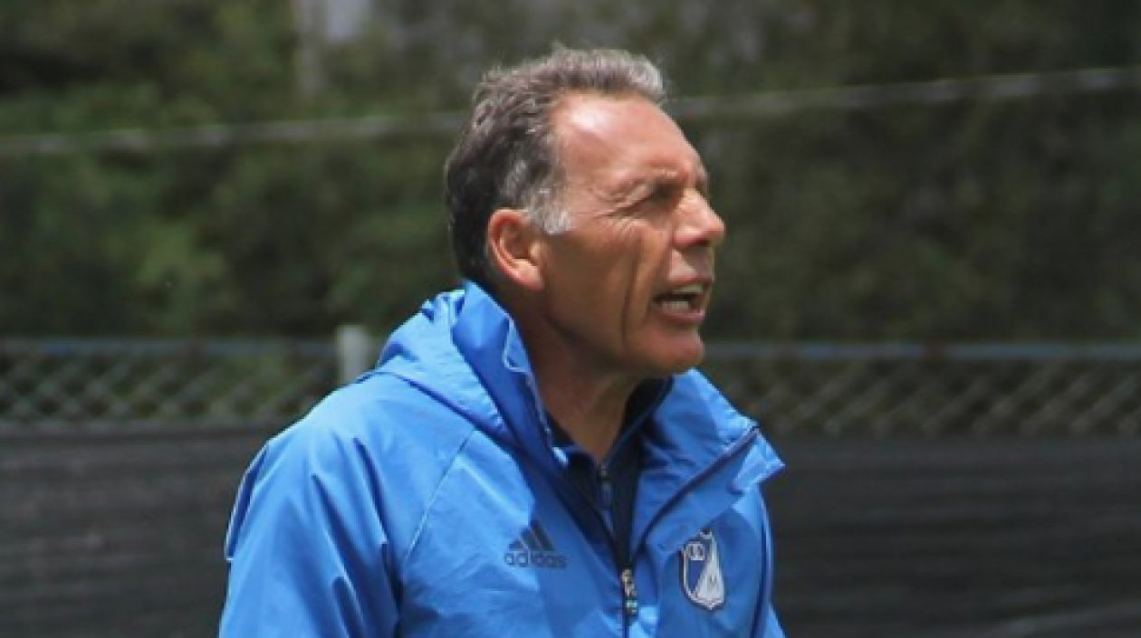 Miguel Ángel Russo, técnico de Millonarios.