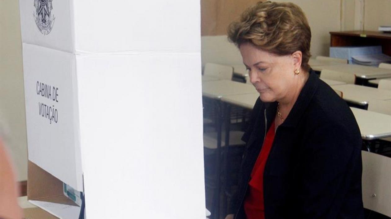 La expresidenta brasileña Dilma Rousseff.