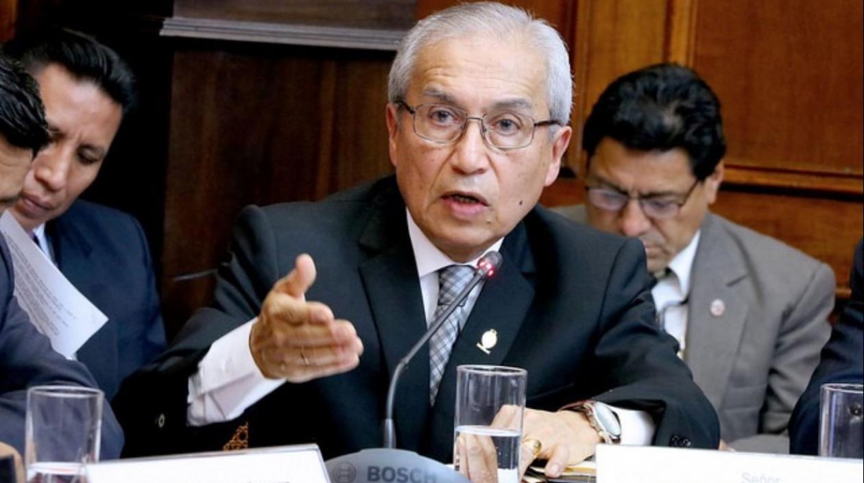 El Fiscal General de Perú, Pedro Chávarry.