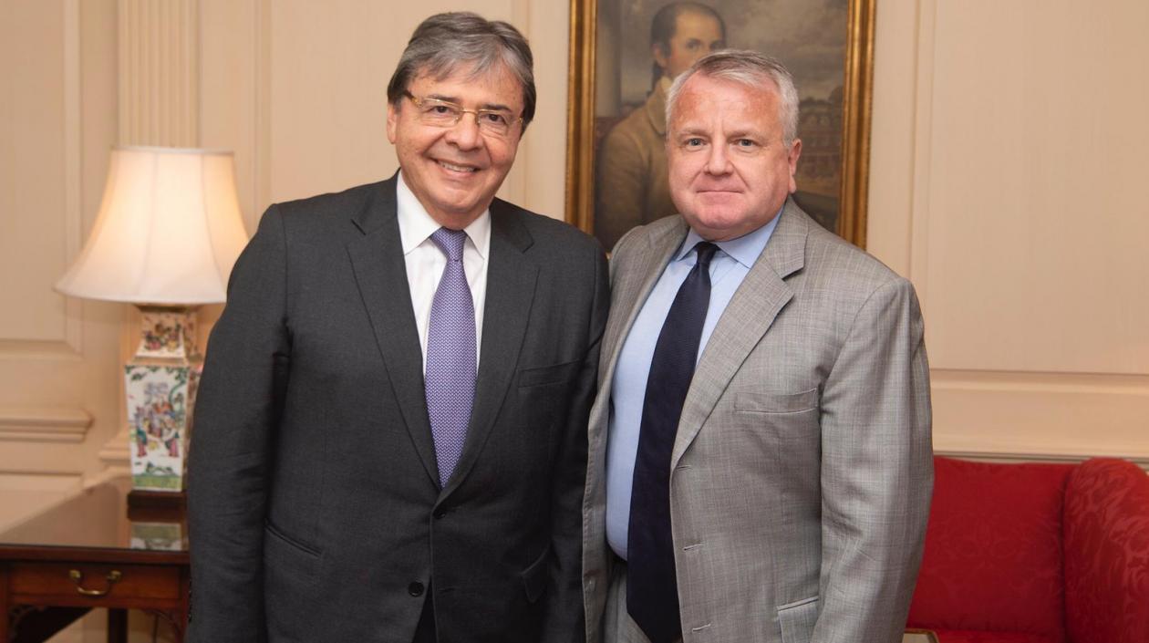 El Canciller Carlos Holmes Trujillo se reunió con John Sullivan, Subsecretario de Estado de Estados Unidos.