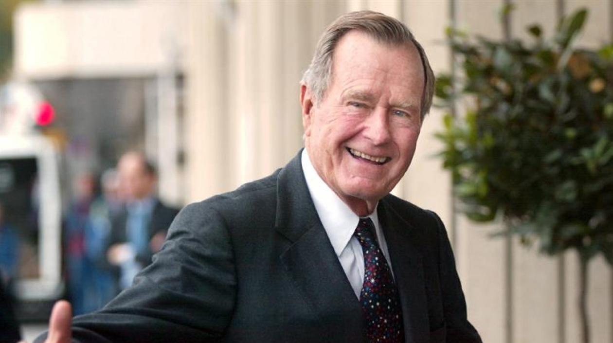 George H. W. Bush, expresidente de los Estados Unidos.