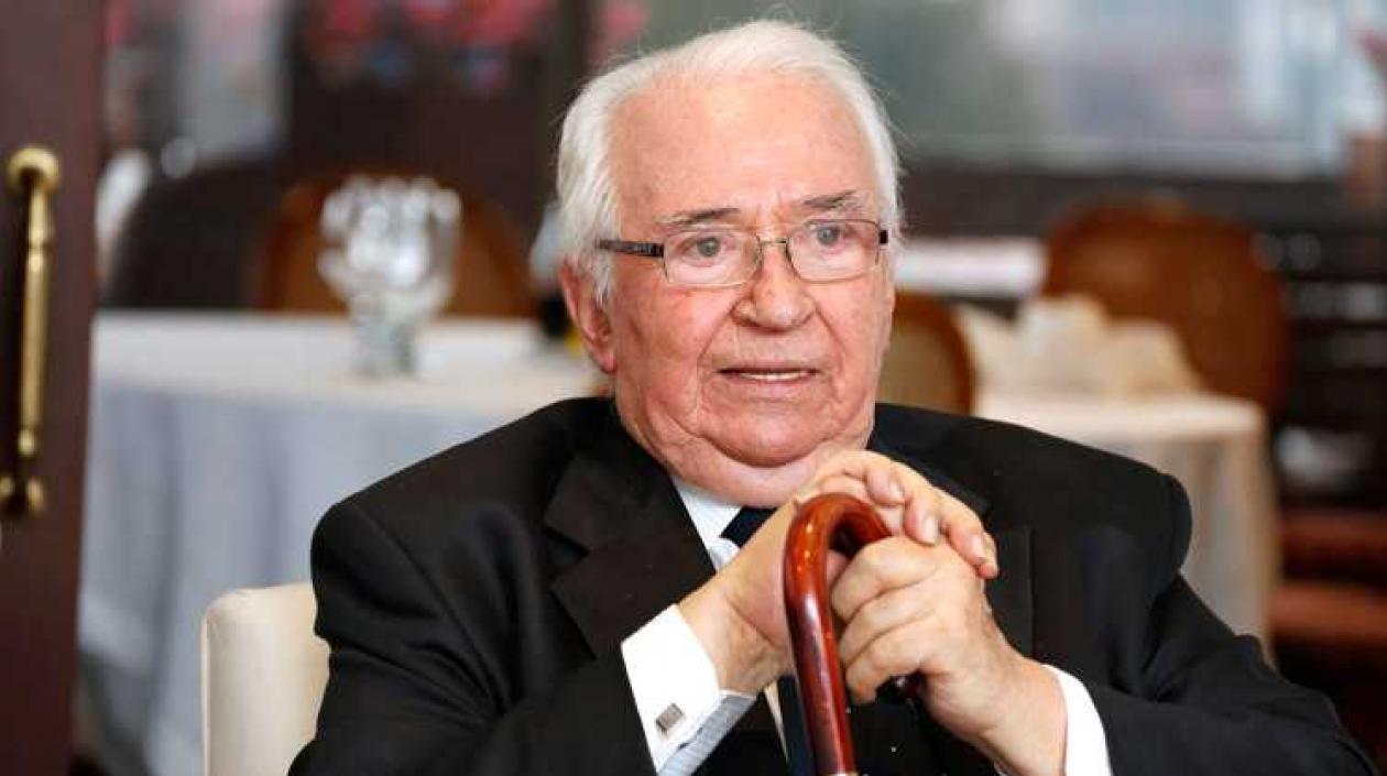 Belisario Betancur, expresidente colombiano.