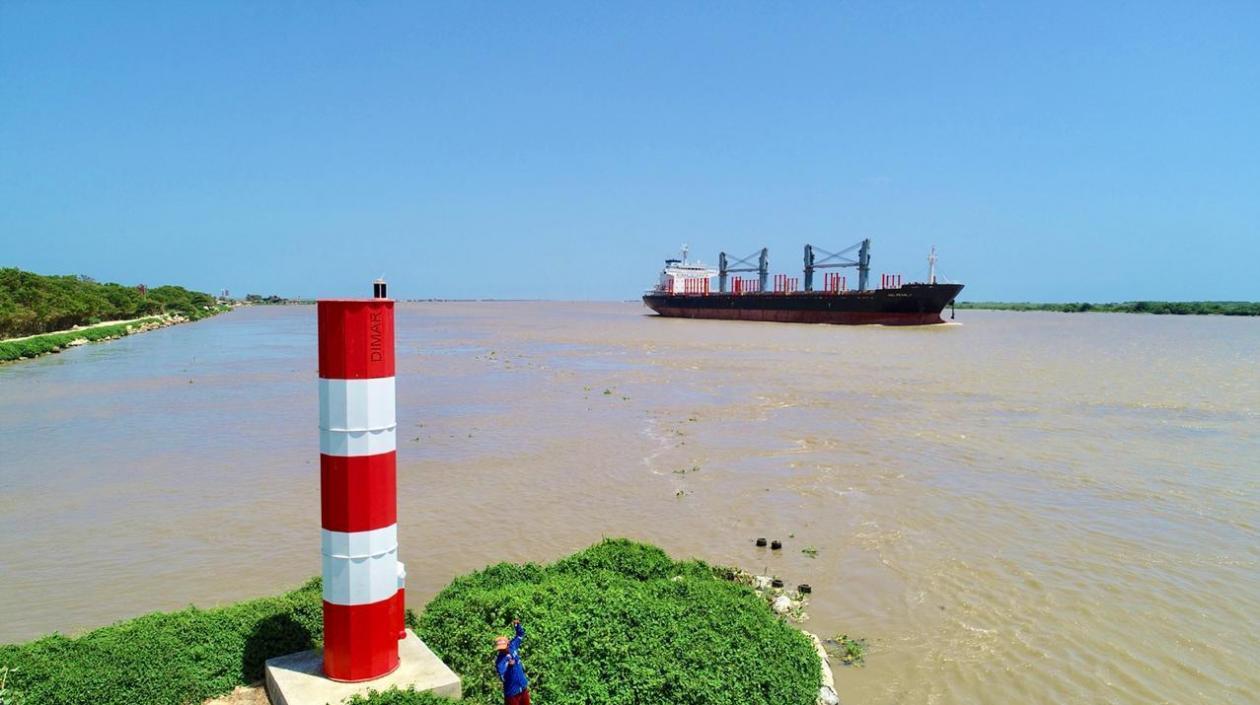 Calado en el canal de acceso al Puerto de Barranquilla cambió.