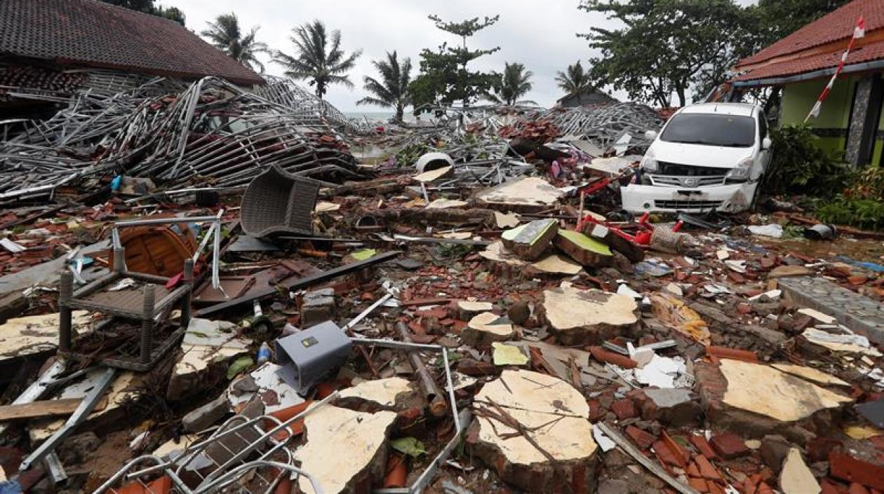 Desolación y dolor en Indonesia.