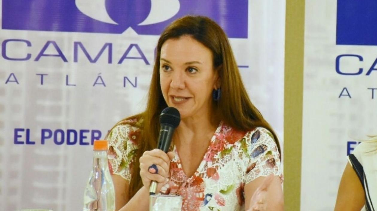 María Elia Abuchaibe, gerente Camacol Atlántico.