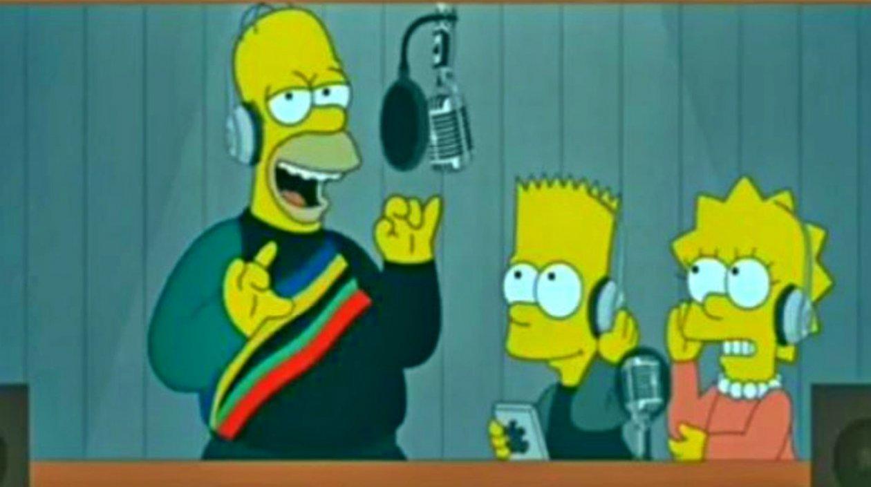 Los Simpson cantan Dura de Daddy Yankee.