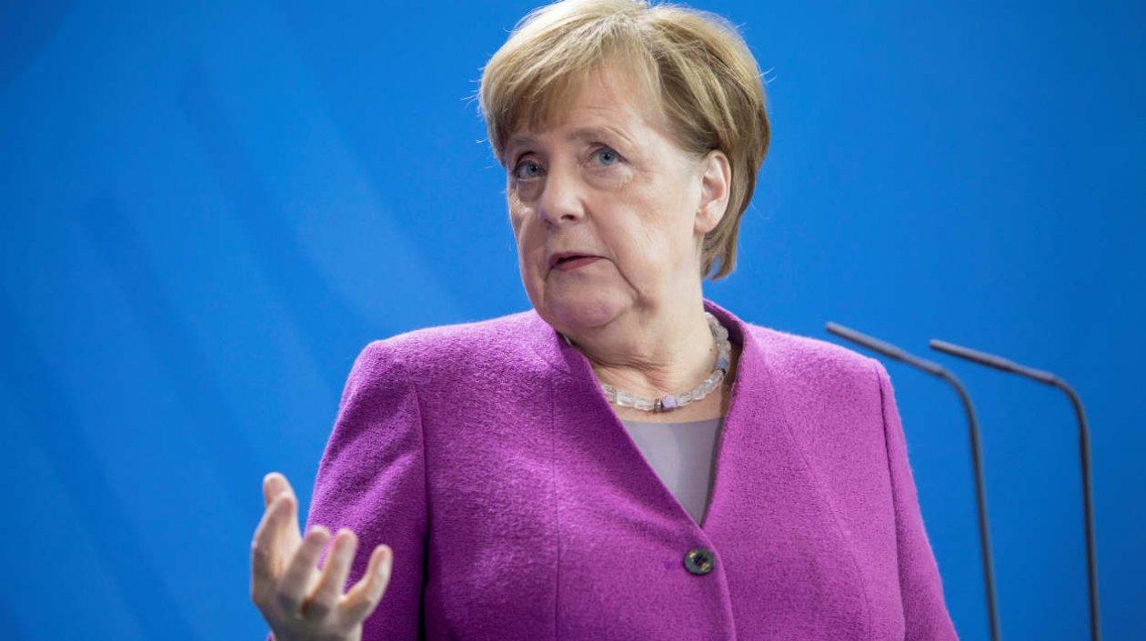 Angela Merkel, canciller de Alemania. 