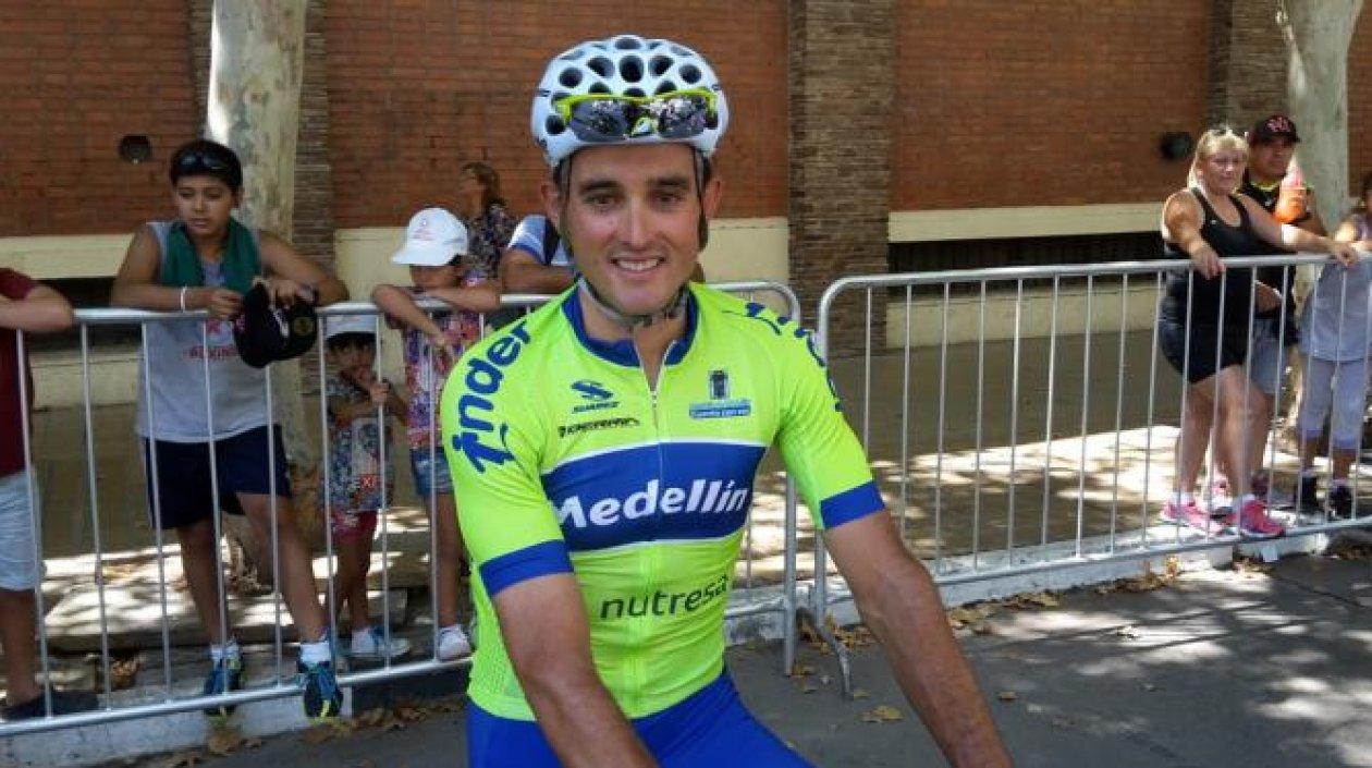 El ciclista colombo-español Óscar Sevilla.