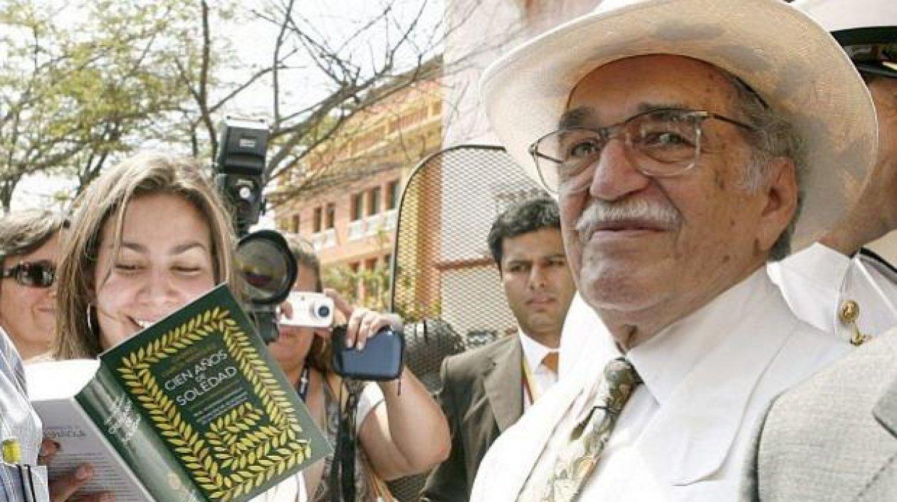 Gabriel García Márquez en Cartagena.