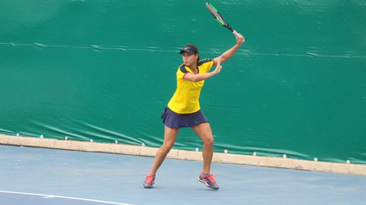 María Fernanda Herazo, tenista barranquillera.