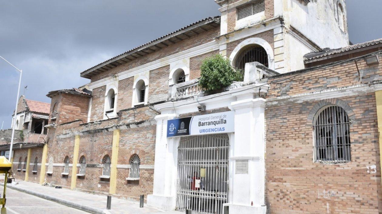 Raúl Alberto Fernández Torres fue llevado al hospital general de Barranquilla, a donde llegó sin vida.