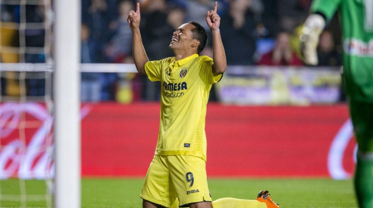 Carlos Bacca, delantero atlanticense al servicio del Villarreal F.C.