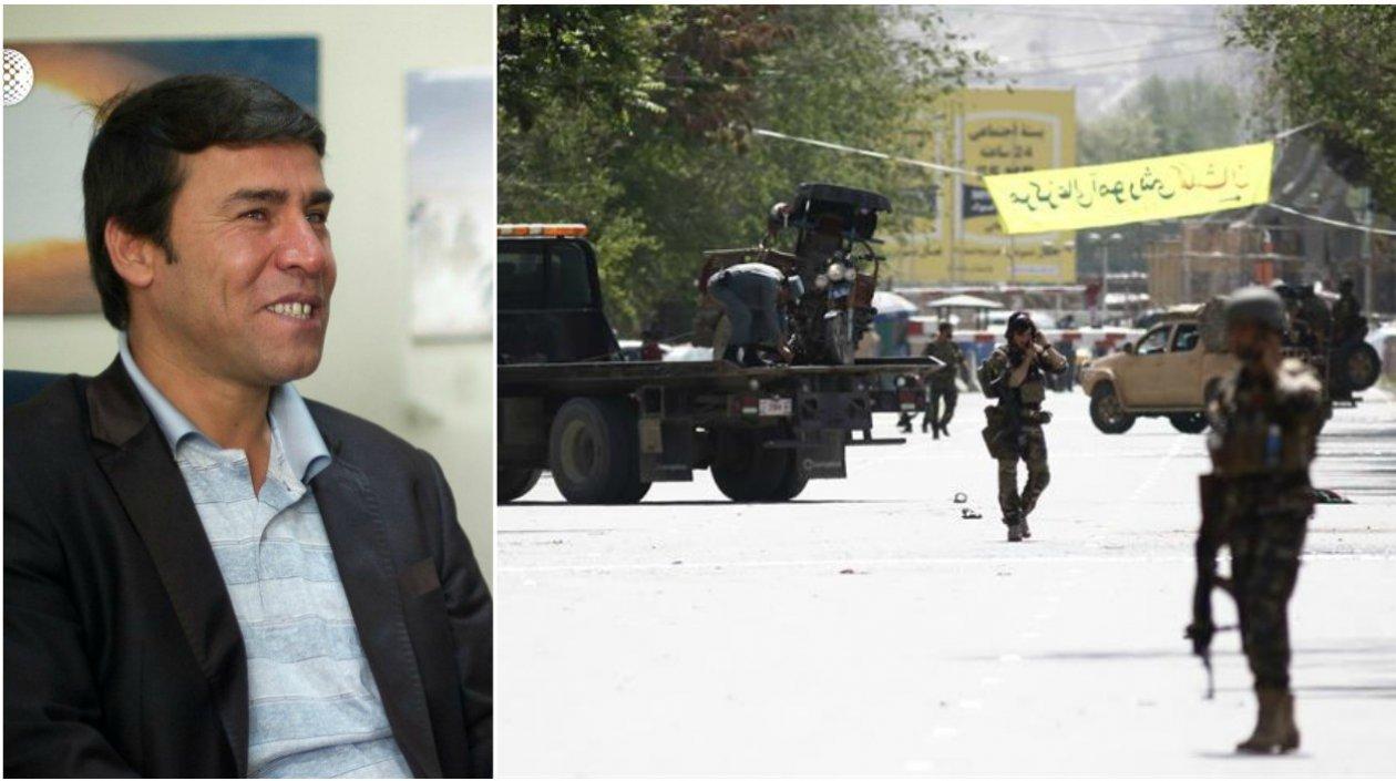 El fotógrafo Shah Marai, de AFP, (foto) murió en el atentado en Kabul.