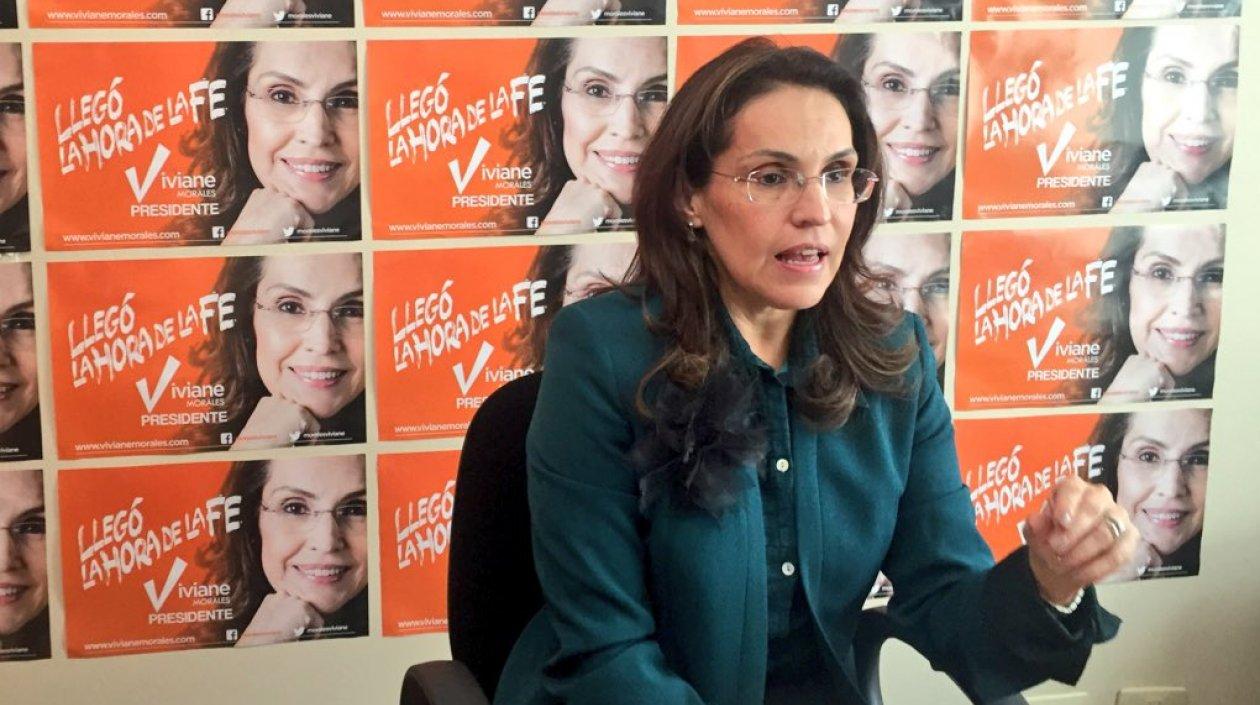 Viviane Morales renunció a su candidatura.