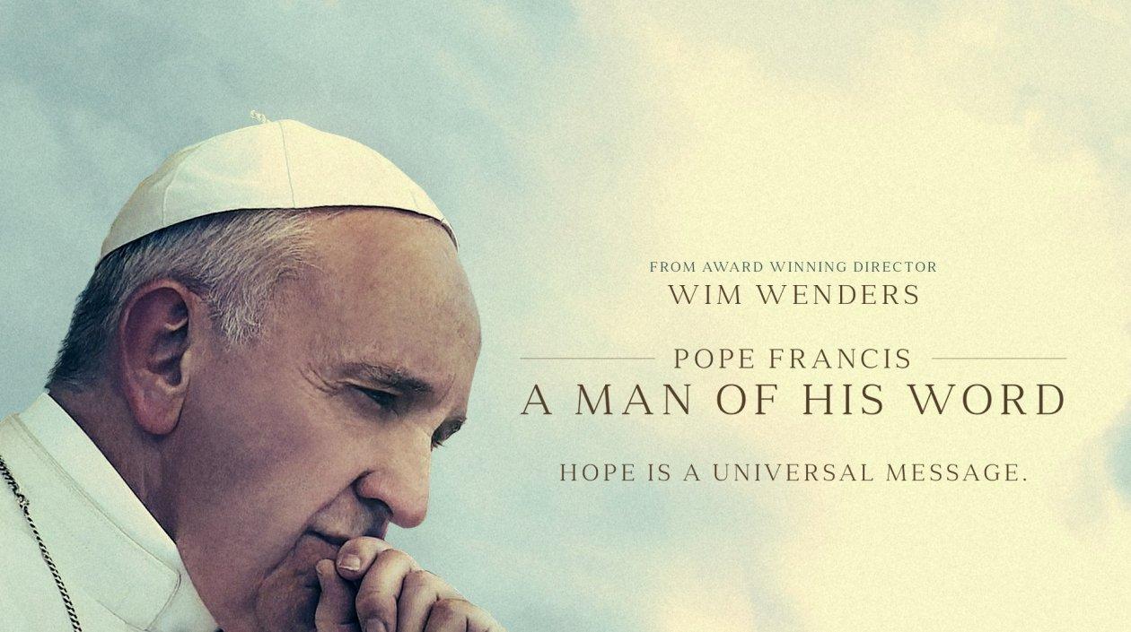Imagen del documental "Pope Francis. A Man of His Word" .