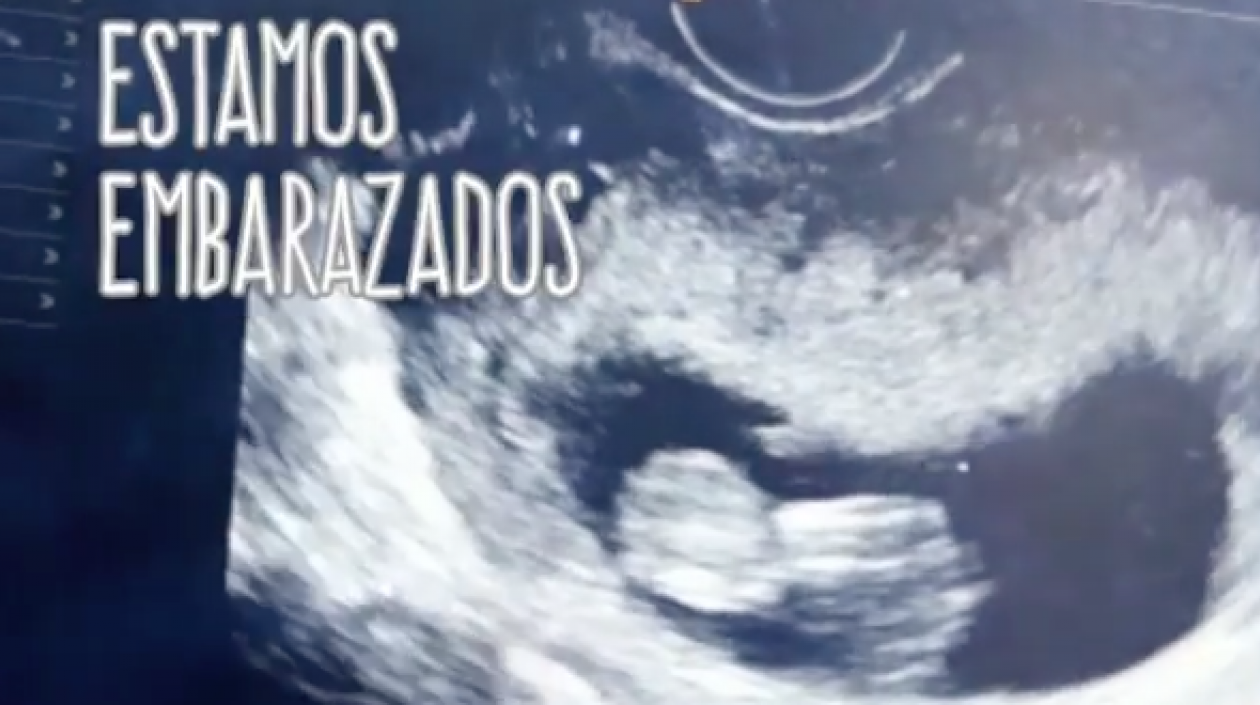 Imagen del video que publicó la presentadora Daniella Donado.