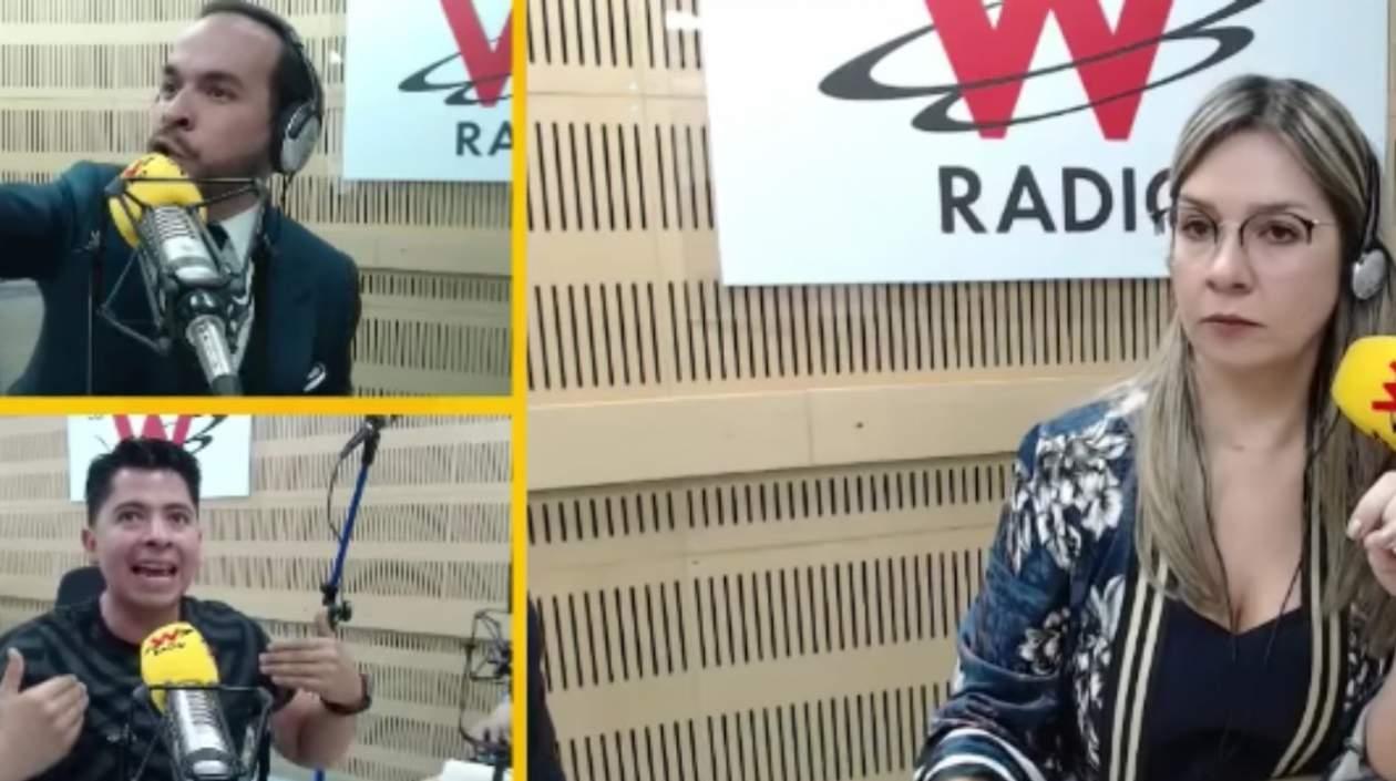 La acalorada discusión de De la Espriella y Ávila en la W Radio.