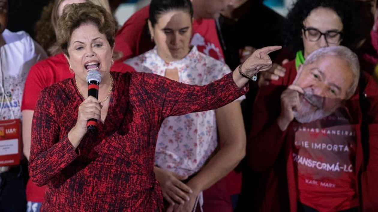 La expresidenta brasileña Dilma Rousseff