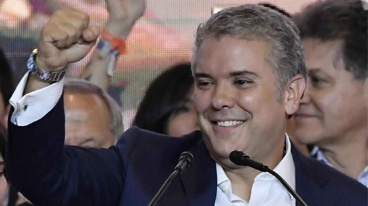 Iván Duque, presidente electo de Colombia que este 7 de Agosto asume el cargo.