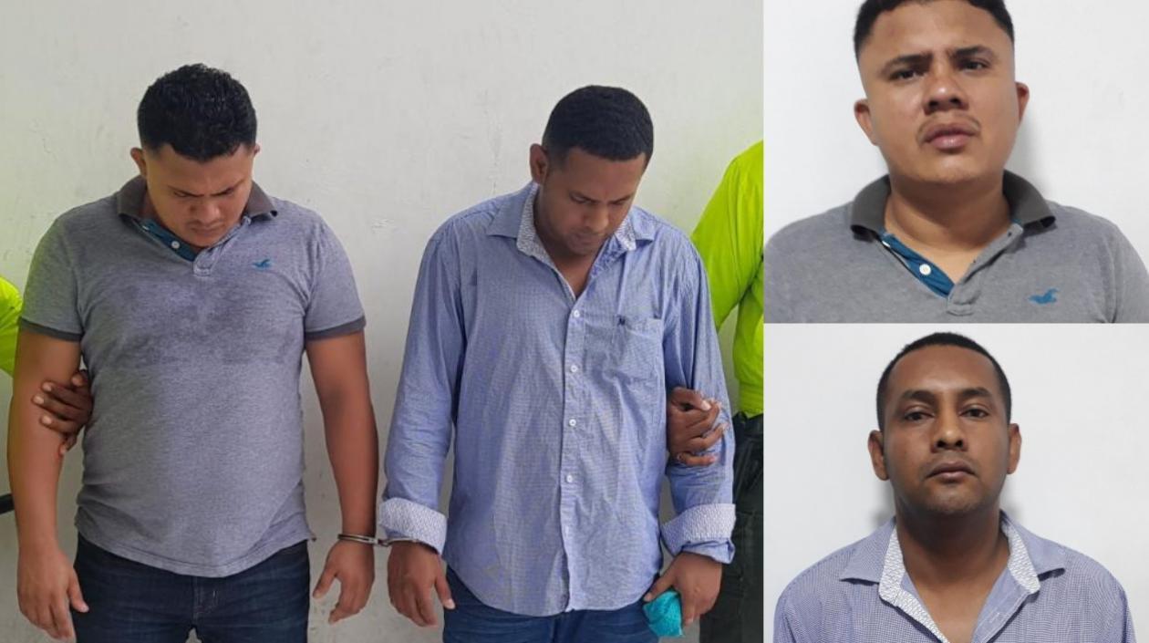 Estos son los capturados:  Alexánder Enrique Hernández Reyes, alias 'El Cabezón'; y Roberto Carlos Rodríguez Hernández, alias 'El Mico'.