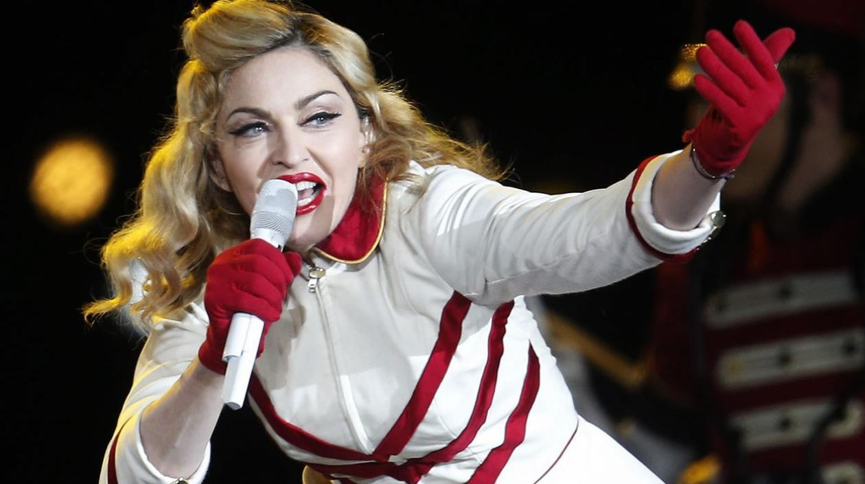 La artista estadounidense Madonna 