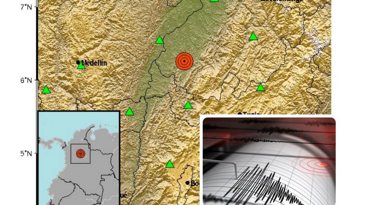 Los sismos fueron sentido en Colombia y Venezuela.