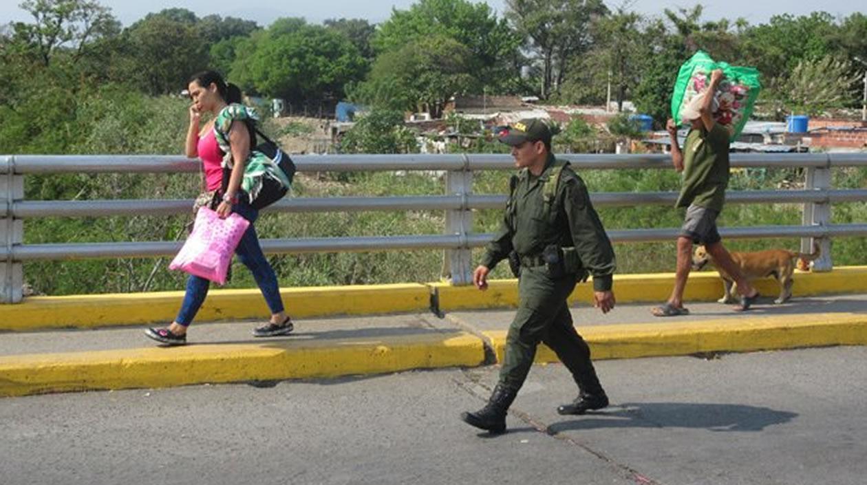 El flujo de venezolanos que llegan a Cúcuta