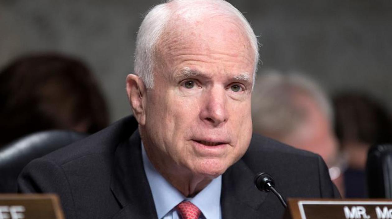 John McCain,  senador republicano fallecido en Estados Unidos.