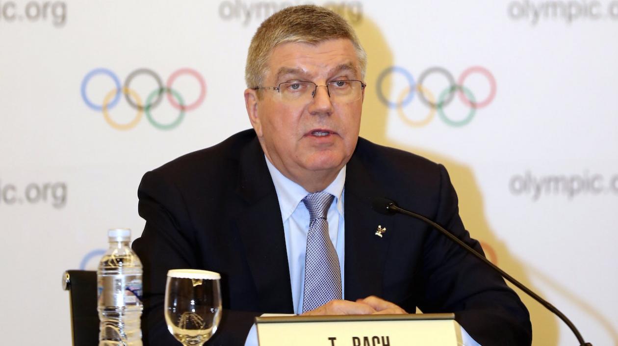 Thomas Bach, presidente del Comité Olímpico Internacional. 