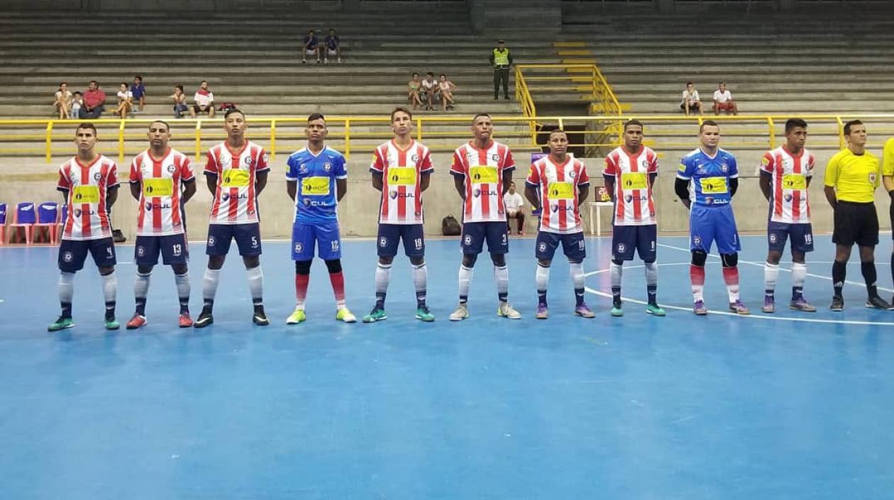 Escuadra del Independiente Barranquilla. 