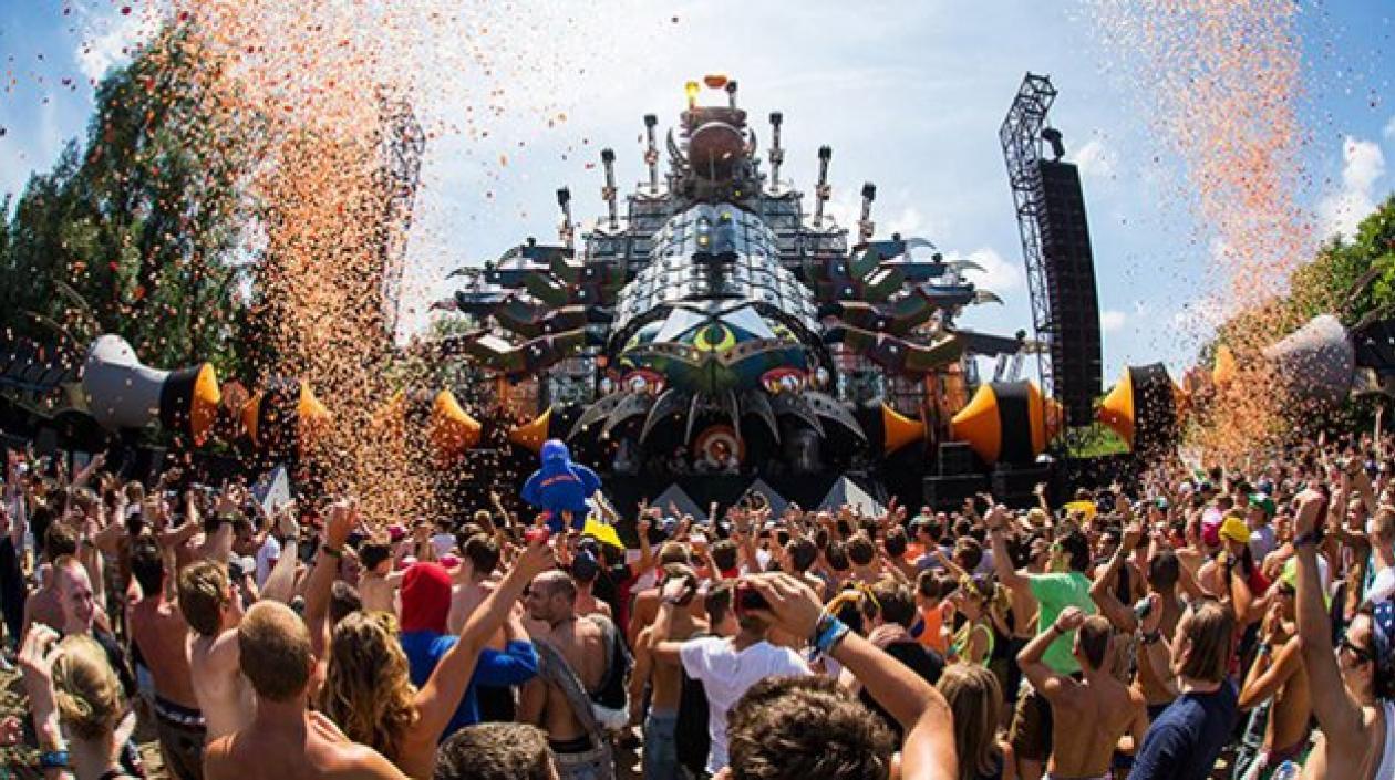 Panorama del Festival de Música Electrónica Tomorrowland.