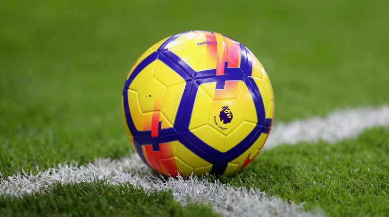 Balón oficial de la Premier League. 