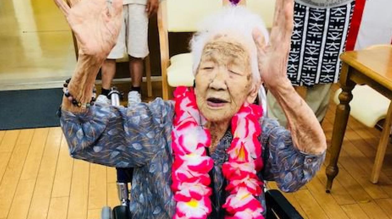 Kane Tanaka es la mujer más longeva de Japón con 115 años.