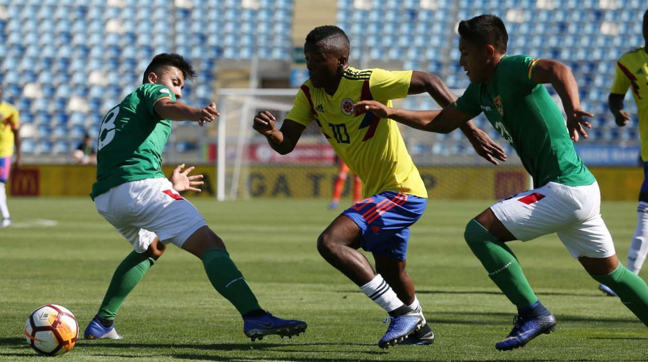 Yeison Tolosa, el '10' de la Selección Colombia sub-20