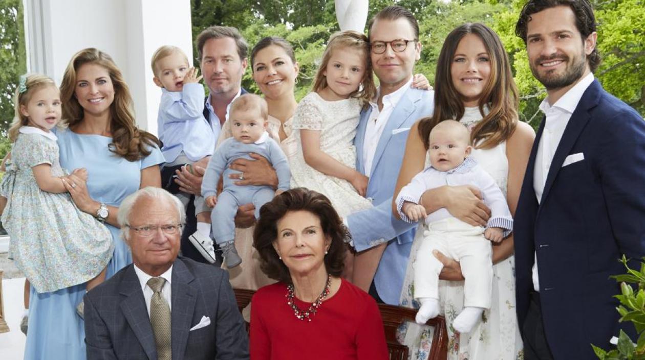 Los cambios en la familia real de Suecia.