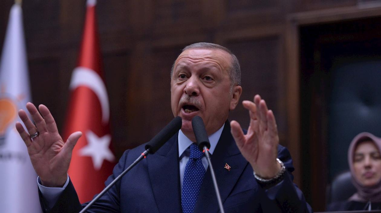 El presidente de Turquía, el islamista Recep Tayyip Erdogan.