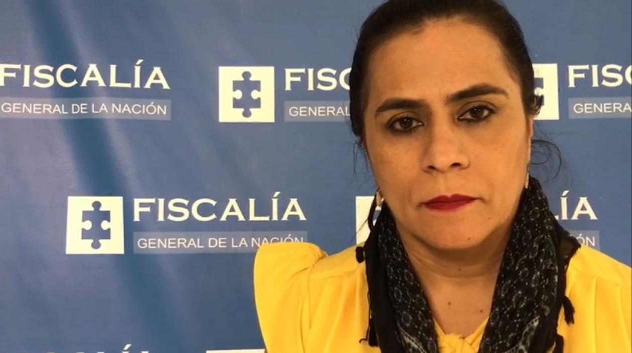 Claudia López Directora Seccional de Fiscalía encargada