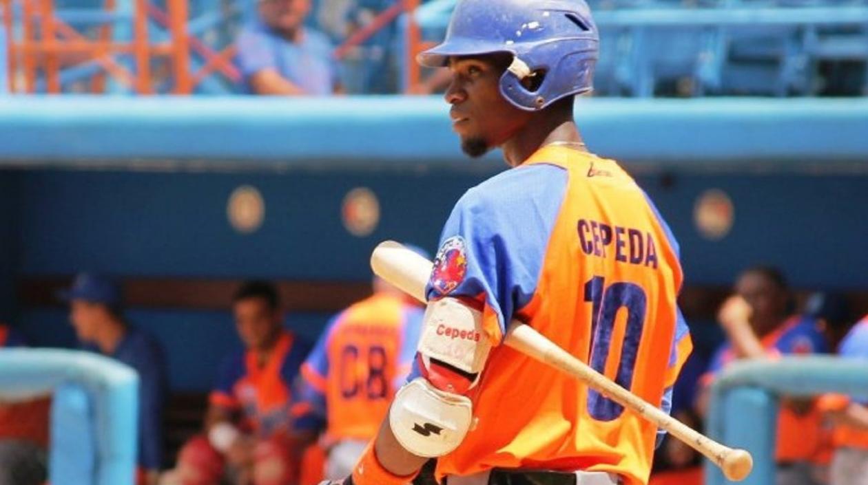 Geiser Cepeda Lima, pelotero cubano. 