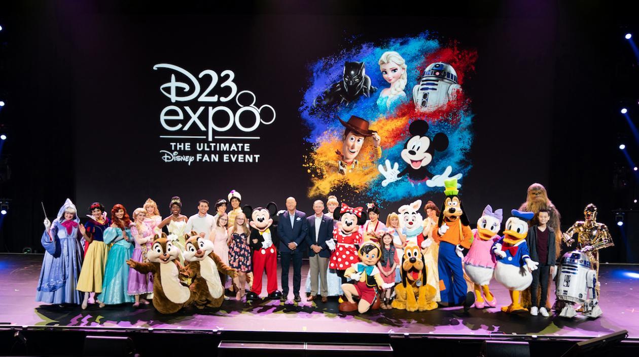 Disney Expo 23, evento en que la marca informó sus próximos lanzamientos.