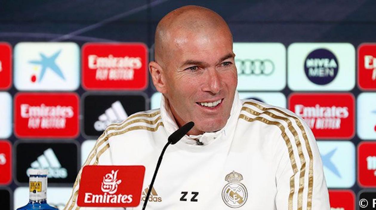 Zidane Zinadine, técnico del Real Madrid.