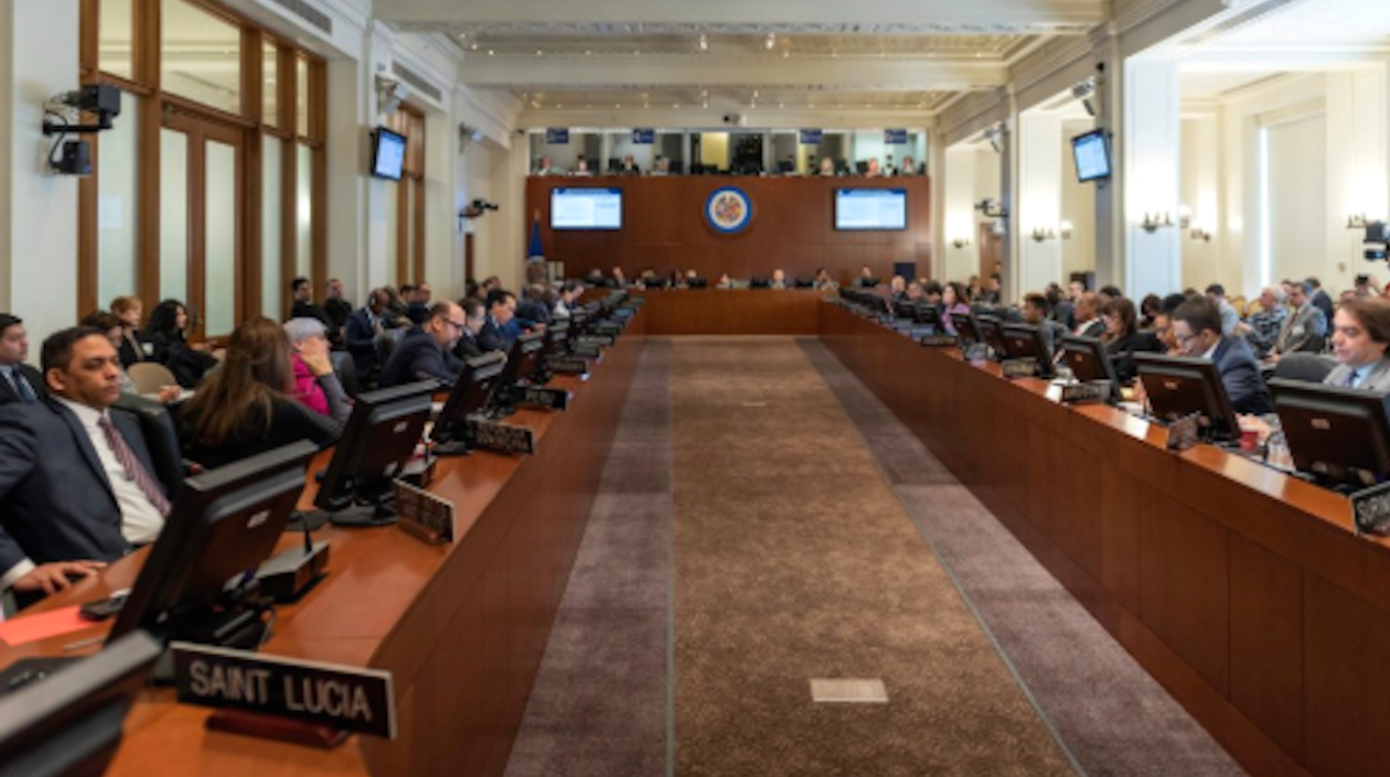 Consejo permanente de la OEA.