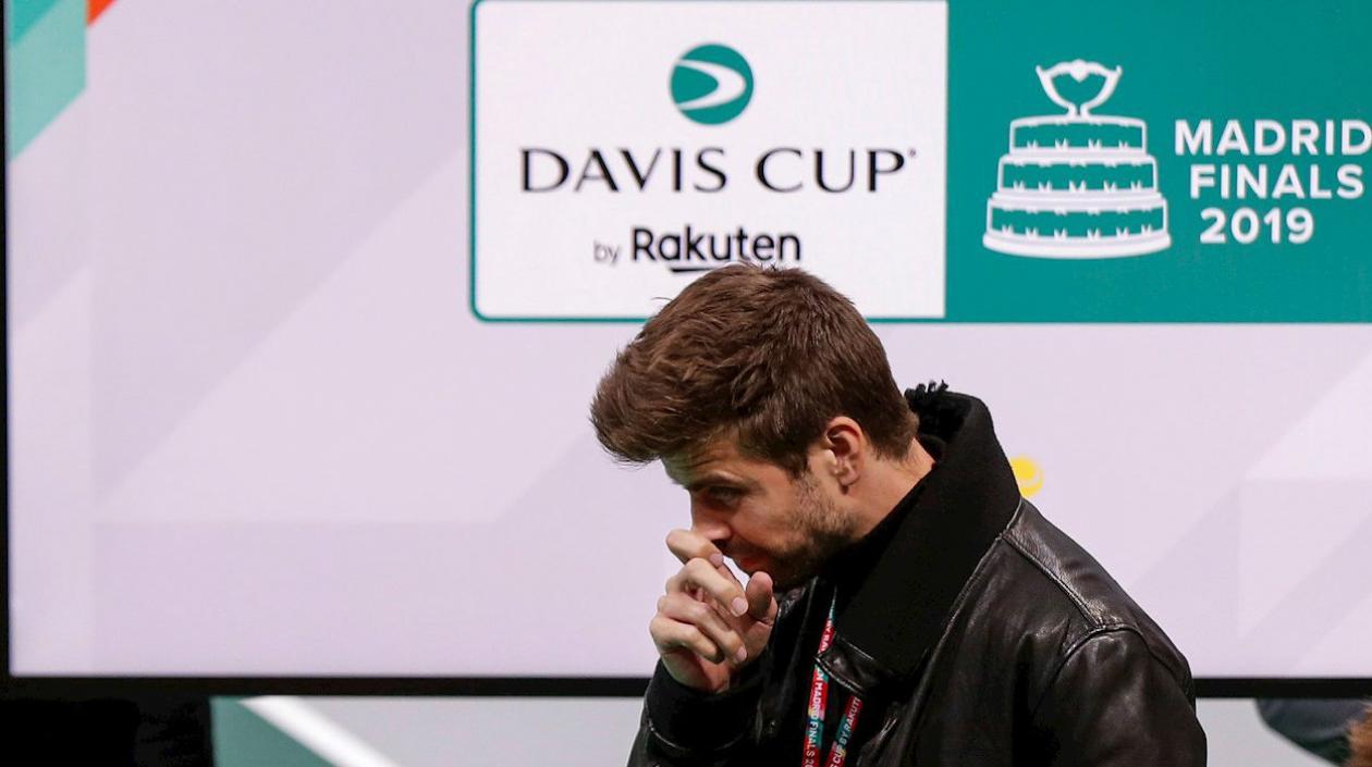 Gerard Piqué, uno de los organizadores de la Copa Davis. 
