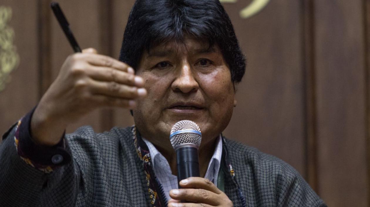 Evo Morales, expresidente de Bolivia.
